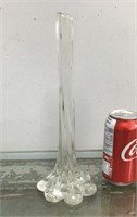 Glass bud vase