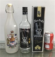 Vtg. bottles (2)
