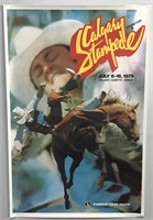1979 Calgary Stampede full size poster