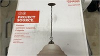 Project Source pendant oil rubbed bronze finish