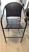 Style Selection High Top Wicker Chair