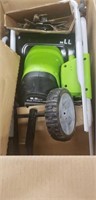 Used Greenworks 11inch power electric cultivator