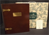 The Bombay Company Memory book box w/ COA