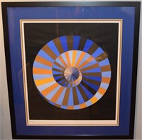 VICTOR VASARELY signed 1972 XXth Olympics Art