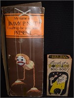 Jimmy P Nutt marionette + Bowling Boo Boo novelty
