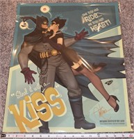 ANT LUCIA signed DC Bombshells Comic poster