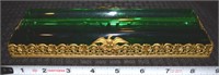 Fr. NeoClassical crystal Dore Bronze Scroll Holder