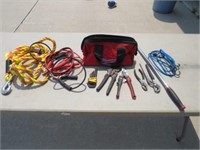Tow Rope, Jumpers, Pliers & Misc.