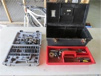 Stanley Socket Set & Toolbox w/misc. tools