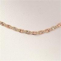 $500 10K  Yellow,White, Rose Gold  Necklace