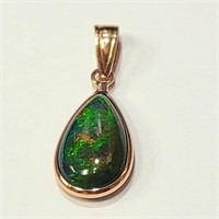 $1000 14K  Enhanced Opal(1.7ct) Pendant