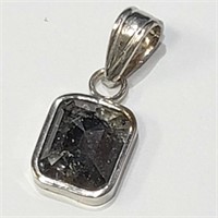 $3000 14K  Rose Cut Unique Diamond(1.4ct) Pendant