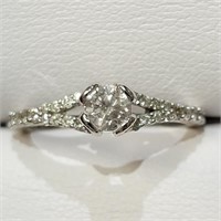 $4000 14K  Diamond(0.61ct) Ring