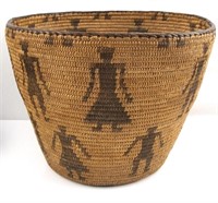 Fine Figural Apache woven basket