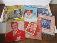 Sheet Music-Bing Crosby, Eddie Howard, etc