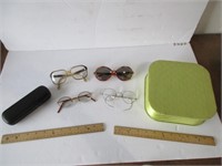 Eye Glasses + Handkerchief Trinket Box