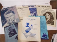 Sheet Music-Barbra Streisand Bing Crosby, etc