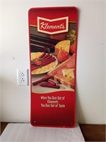 Vintage Klements Plastic Sausage Sign