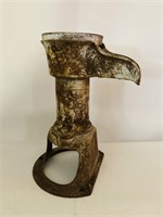 Old School Water Pump/14.5”H,Base 9”