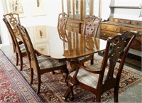 Chippendale  7pc dining room set