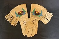 Beaded Gauntlet Gloves