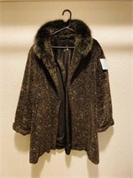Beautiful Woman’s FurLike Coat/S/M/Italy US Size