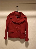 Guess Red Wool Jacket/Size XL