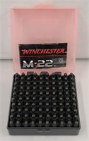 100rds of Winchester M-22 Ammo .22LR