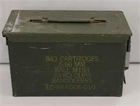 5.56mm Metal Ammo Can Empty