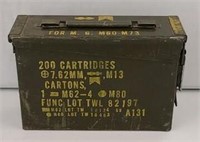 7.62mm Metal Ammo Can Empty