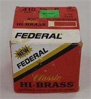 Federal Hi Brass 410ga 2 1/2 Shells 15rds