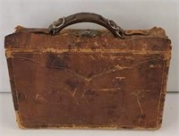 Antique Traveling Salesman's Briefcase For Shells