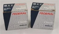 2x- Federal Classic Shotgun Shells 16ga Full