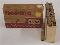 Norma 9.3x62 Ammo 20ct New in Box