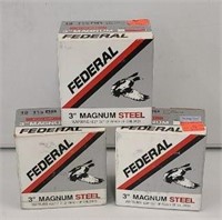 3x- Federal 12ga 3" Magnum Shells All Full