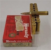 Hornaday Light Magnum 270win Full Box 20ct