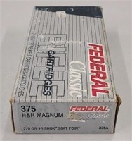 Federal 375 H&H Magnum 9rds