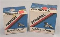 Federal Game Load 12 & 20ga EMPTY Shell Boxes
