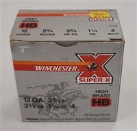 Winchester Super X Hi Brass 12ga Full Box