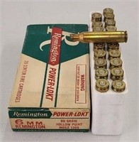Remington 6mm Rem. Empty Brass