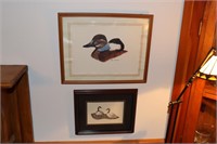 Grover Cantwell Jr Print of Ruddy Ducks and Pat