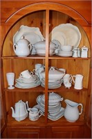 Cabinet Contents Ironstone China by J & G Meakin,