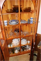 Contents of Cabinet including Amber Depression