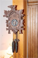 Cuckoo Clock and a Miniature Cuckoo Clock