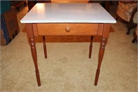 One Drawer Stand With Marble/Granite Top 24" X