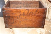 Antique Wooden Beverage Crate marked Tri State