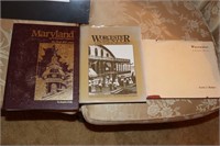 Books including Worcester A Pictorial Review,