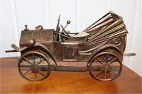 Musical Metal Sculpture Car and a Horse and