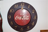 Vintage Possibly 1950s Drink Coca Cola Clock