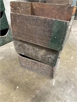3-Peters wooden ammo boxes